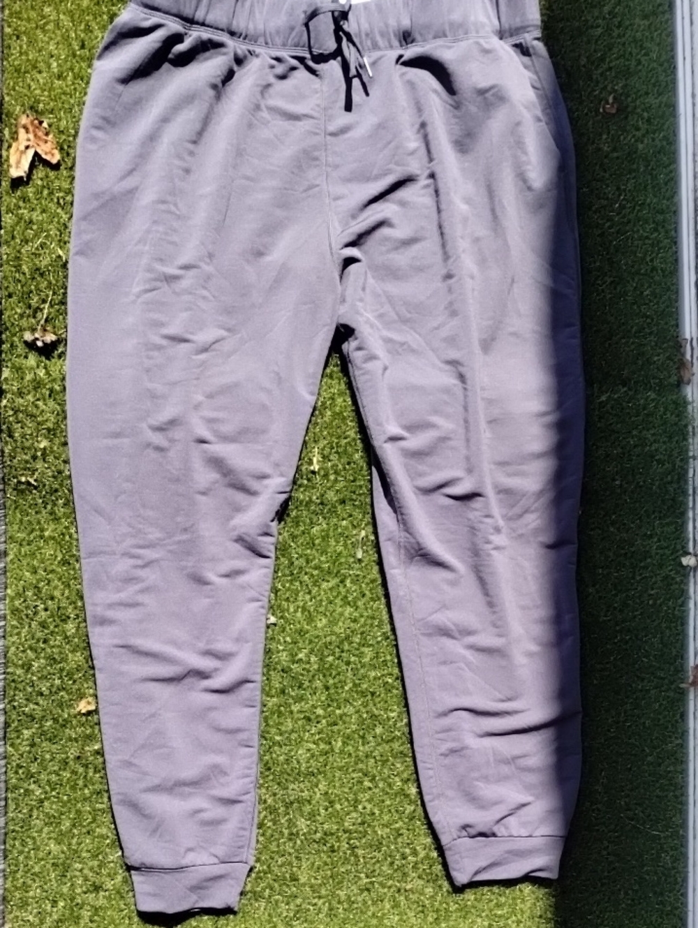 WoolX Women's Gray Drawstring Jogger Pants